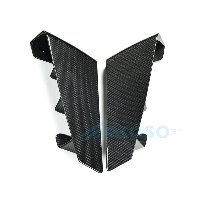 AKOSO Suzuki GSX1300 R Hayabusa 2021+ Gen3 Carbon Fiber Front Lower Winglets Aerodynamic