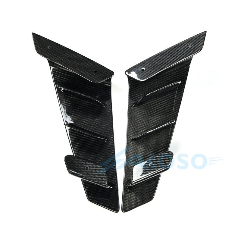 AKOSO Suzuki GSX1300 R Hayabusa 2021+ Gen3 Carbon Fiber Front Lower Winglets Aerodynamic