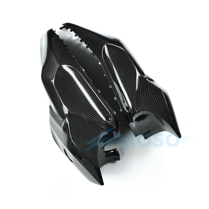 AKOSO 2025+ Yamaha MT-07 Carbon Fiber Tank Side Panels Assembly