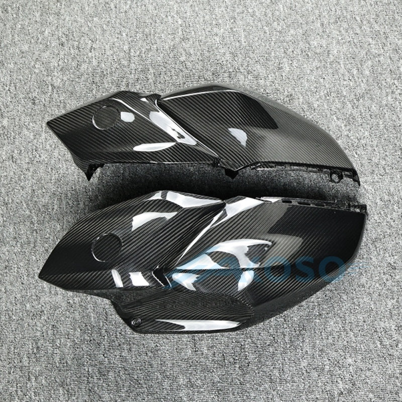 AKOSO 2025+ Yamaha MT-07 Carbon Fiber Tank Side Panels Assembly
