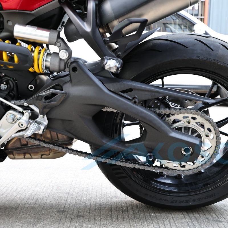 AKOSO 2025+ Ducati Panigale V2 V2S Carbon Fiber Swingarm Covers