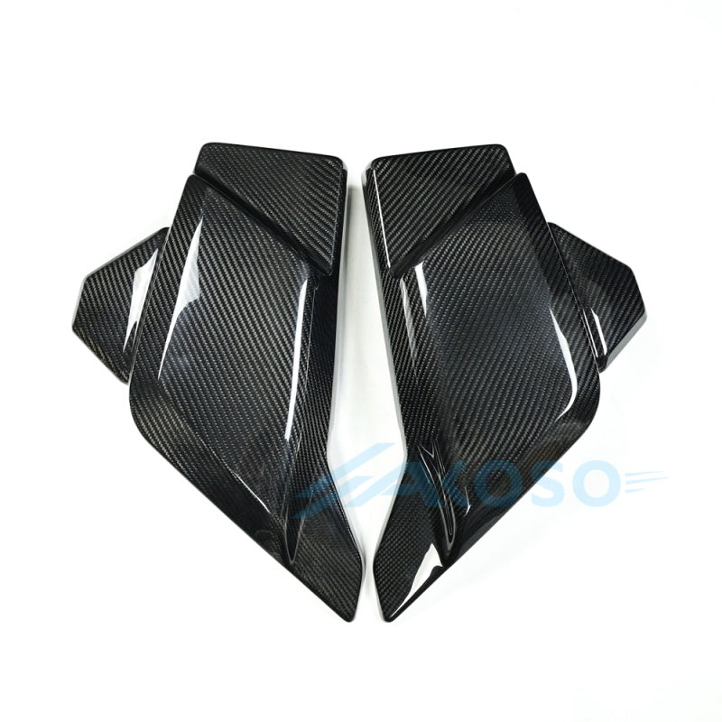 AKOSO 2024+ Harley Carbon Fiber Side Battery Covers For Touring Road Glide Street Glide 2024+