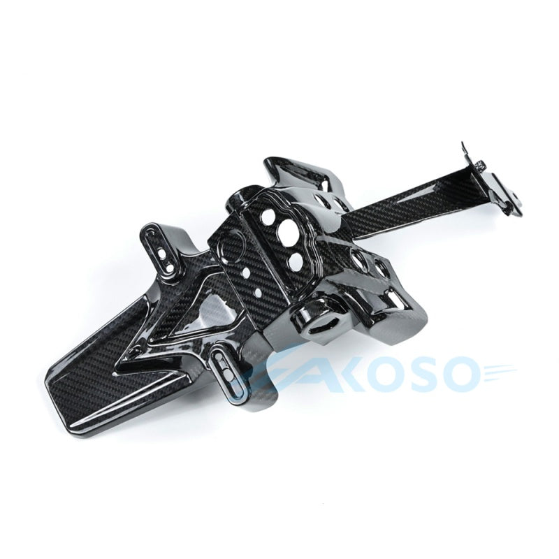 AKOSO 2021-2024 Yamaha MT-07 Carbon Fiber License Plate Holder Tail Fairing