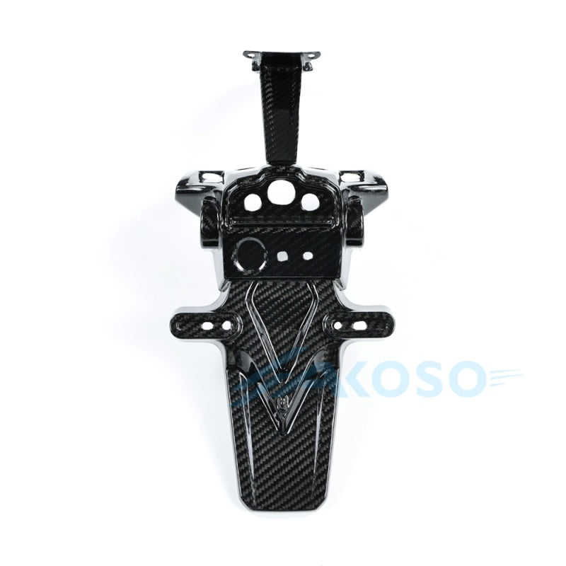 AKOSO 2021-2024 Yamaha MT-07 Carbon Fiber License Plate Holder Tail Fairing