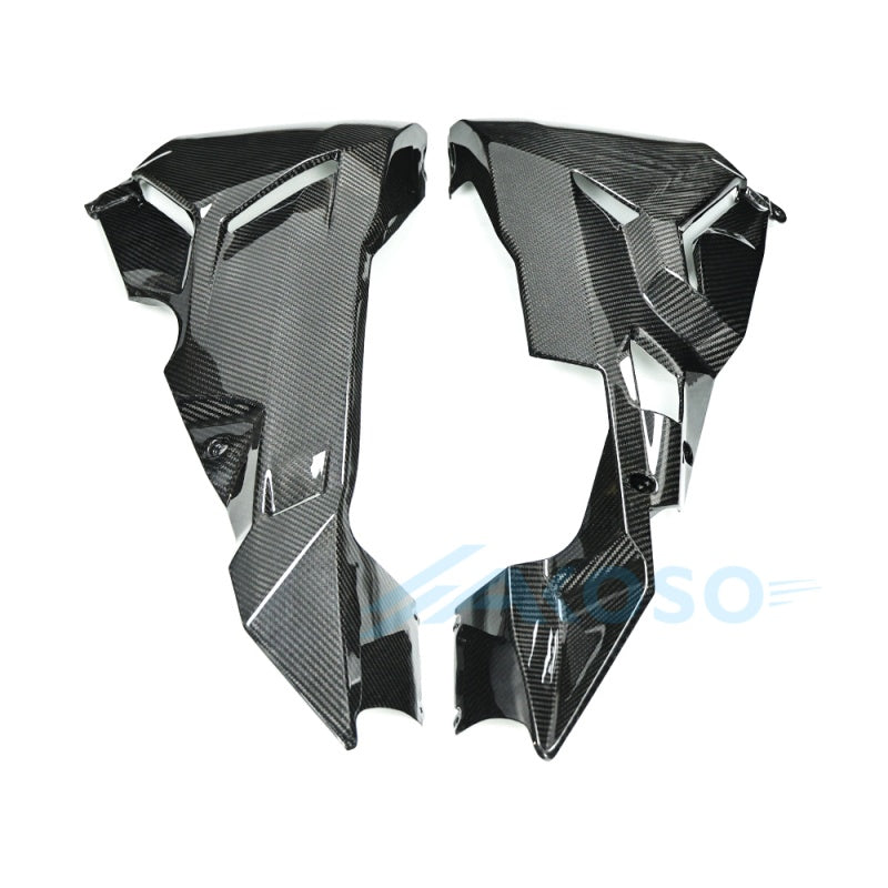 AKOSO 2023+ Honda CBR250RR Carbon Fiber Lower Side Fairing Belly Pan