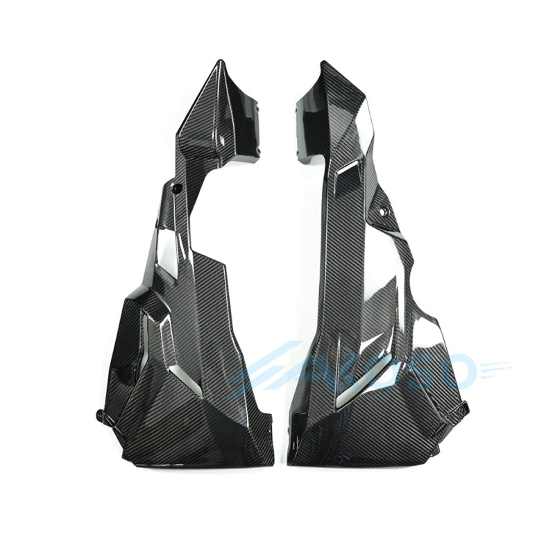 AKOSO 2023+ Honda CBR250RR Carbon Fiber Lower Side Fairing Belly Pan
