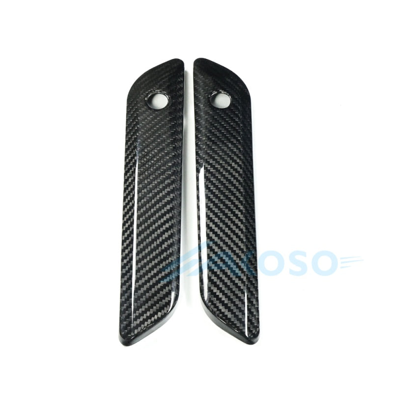 AKOSO Carbon Fiber Saddlebag Hinge Latch Covers For Harley Road Glide,Street Glide 2024+