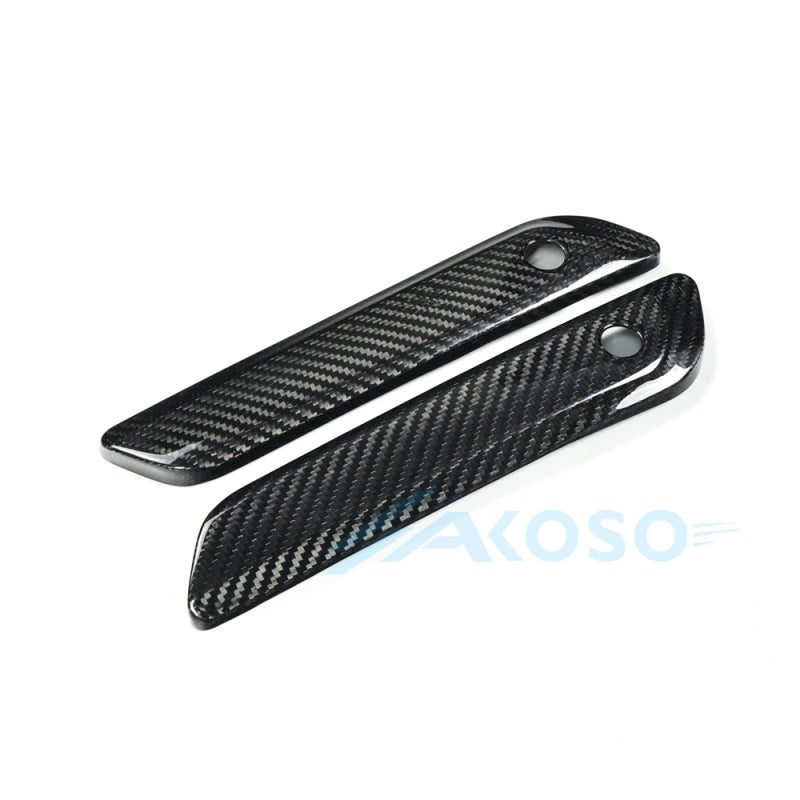 AKOSO Carbon Fiber Saddlebag Hinge Latch Covers For Harley Road Glide,Street Glide 2024+