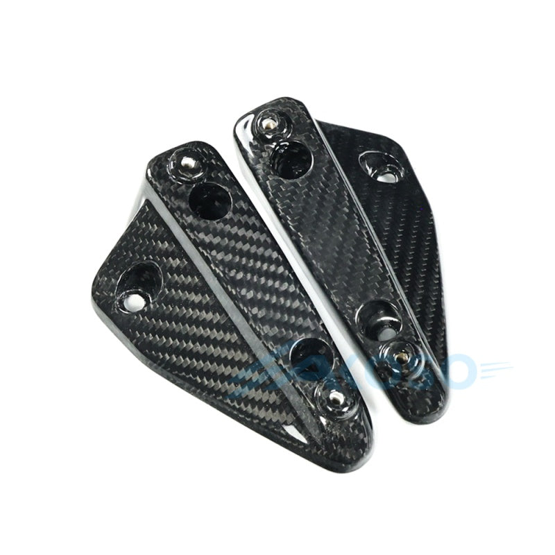 AKOSO Dry Carbon Fiber Windshield Bracket For Harley CVO Road Glide 2023-2025 Road Glide FLTRX 24+