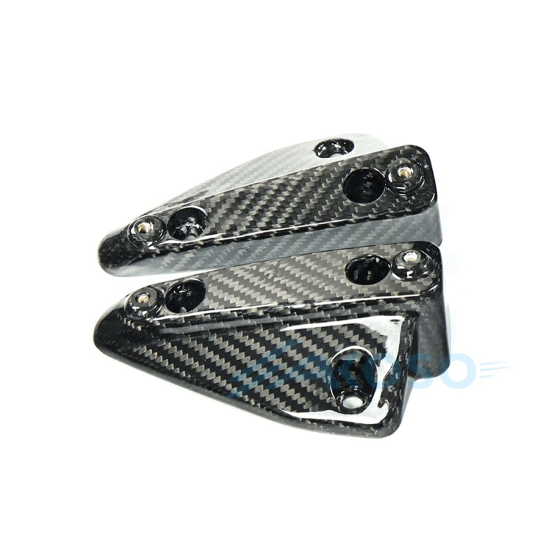 AKOSO Dry Carbon Fiber Windshield Bracket For Harley CVO Road Glide 2023-2025 Road Glide FLTRX 24+