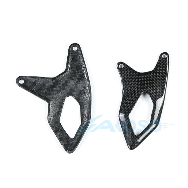 AKOSO 2025+ Ducati Panigale V2 V2S Carbon Fiber Heel Guards