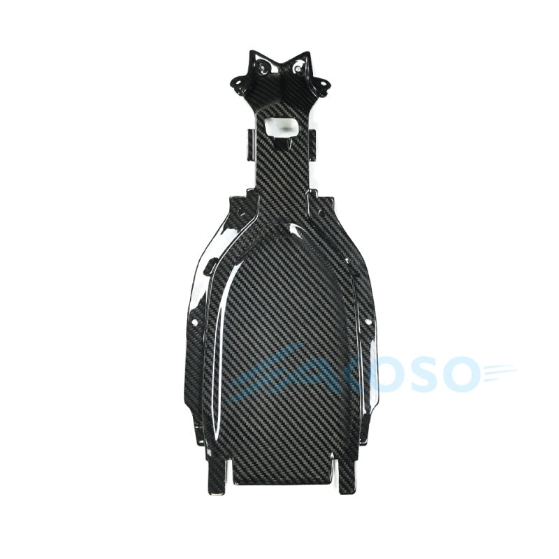 AKOSO 2025+ Yamaha R9 Dry Carbon Fiber Under Seat Undertray