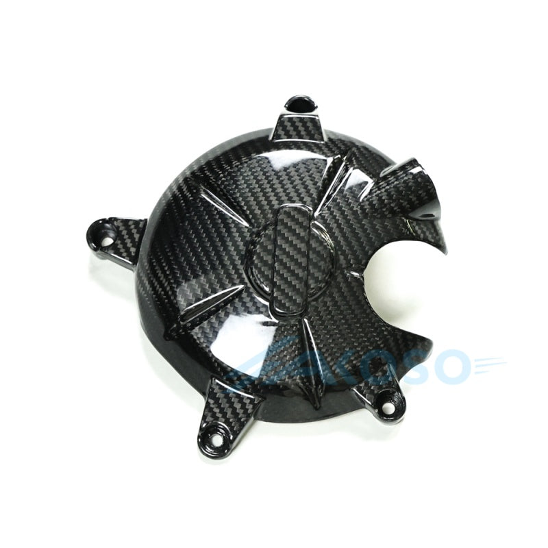 AKOSO 2008-2018 Kawasaki Ninja ZX-6R 636 Carbon Fiber Engine Cover GB Racing
