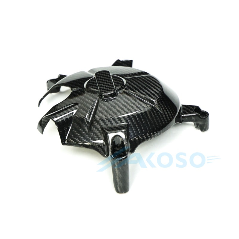 AKOSO 2008-2018 Kawasaki Ninja ZX-6R 636 Carbon Fiber Engine Cover GB Racing