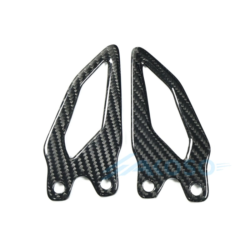 AKOSO 2025+ Yamaha R9 Dry Carbon Fiber Heel Guards