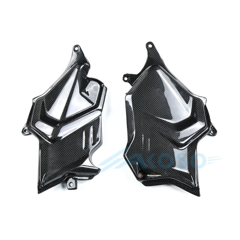 AKOSO 2025+ Ducati Panigale V2 V2S Carbon Fiber Tank Side Panels Under Seat