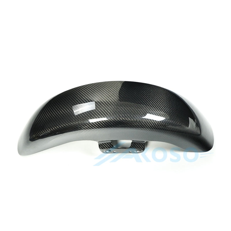 AKOSO Carbon Fiber Front Fender for Harley-Davidson Touring Road Glide 2024, Street Glide 2024+