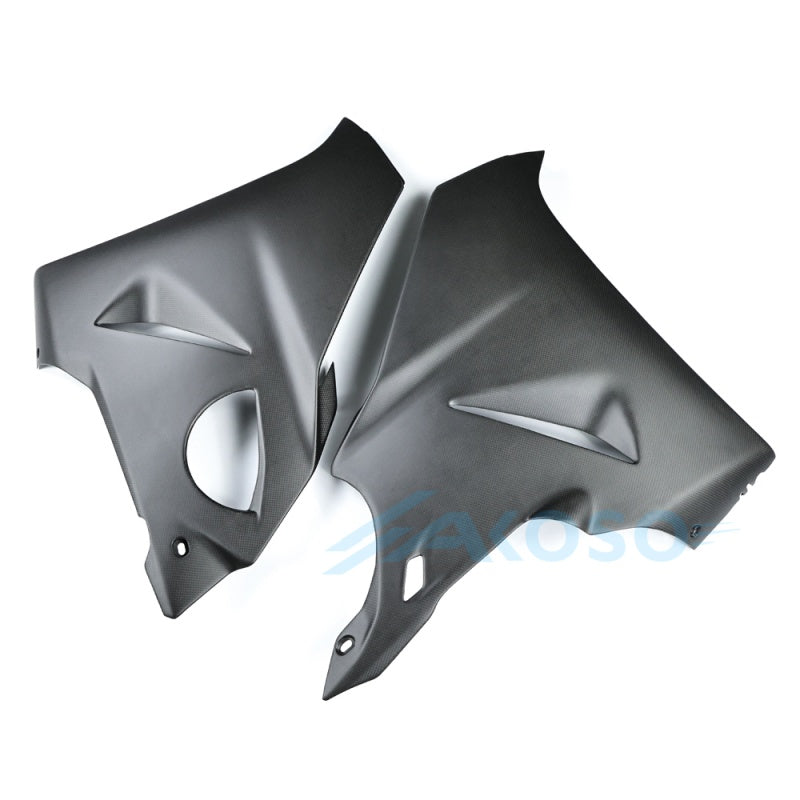AKOSO 2025+ Ducati Panigale V2 V2S Carbon Fiber Side Panels Lower Side Fairing