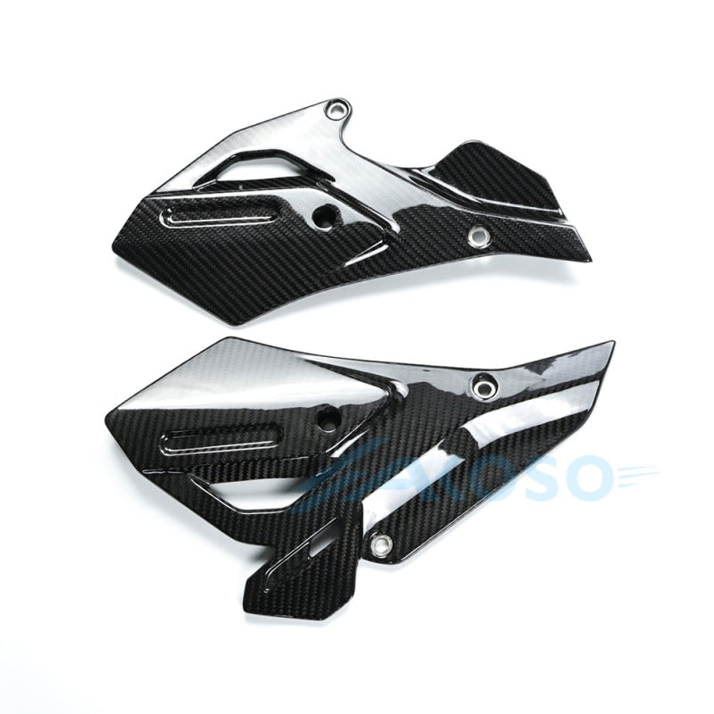 AKOSO 2025+ BMW R1300GS Adventure Dry Carbon Fiber Lower Side Panels Heel Protectors