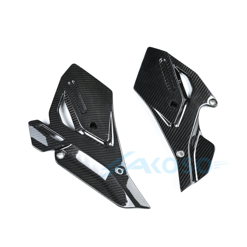 AKOSO 2025+ BMW R1300GS Adventure Dry Carbon Fiber Lower Side Panels Heel Protectors