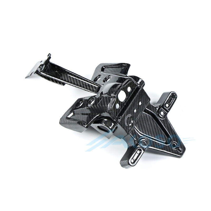 AKOSO 2025+ Yamaha MT-07 Carbon Fiber Rear License Plate Bracket Number Plate Holder