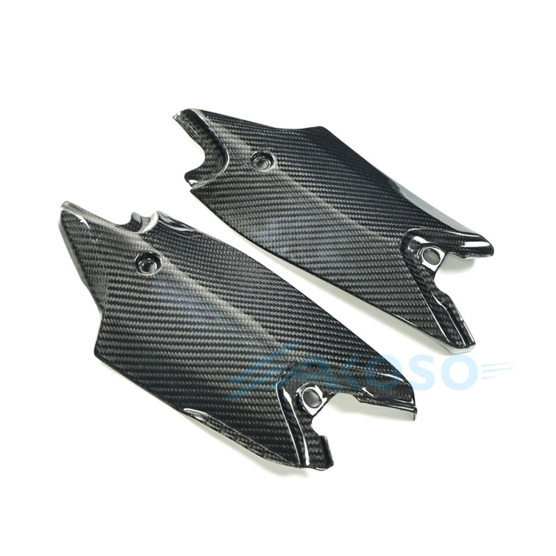 AKOSO 2025+ Yamaha R9 100% Dry Carbon Fiber Side Panels Under Tank