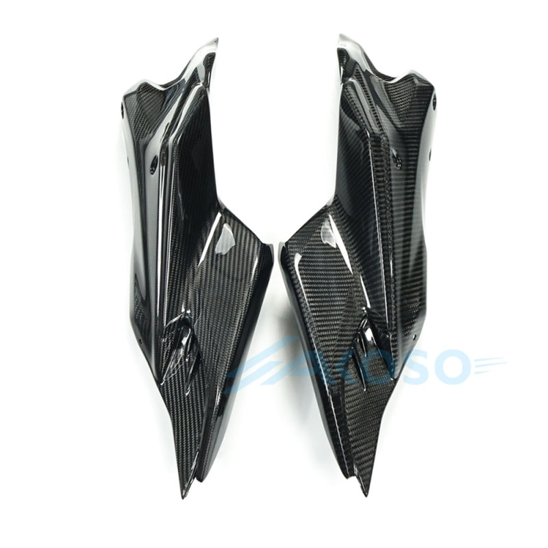 AKOSO 2025+ Yamaha R9 Carbon Fiber Rear Seat Side Panels Tail Fairing
