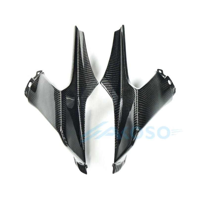 AKOSO 2025+ Yamaha R9 100% Dry Carbon Fiber Front Side Fairing Winglets