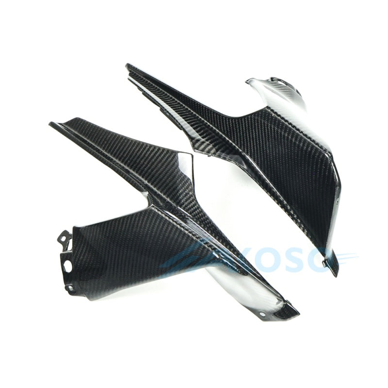 AKOSO 2025+ Yamaha R9 100% Dry Carbon Fiber Front Side Fairing Winglets