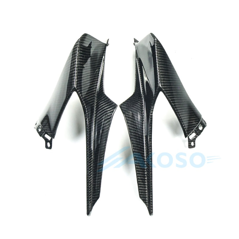 AKOSO 2025+ Yamaha R9 100% Dry Carbon Fiber Front Side Fairing Winglets