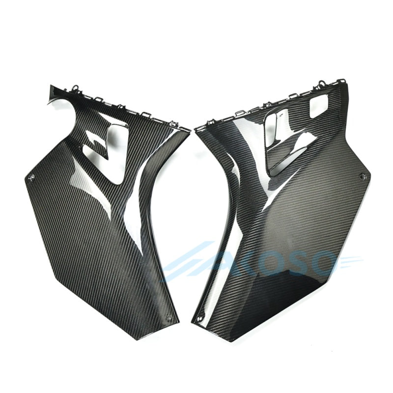 AKOSO 2025+ Yamaha R9 100% Dry Carbon Fiber Side Panels Fairing