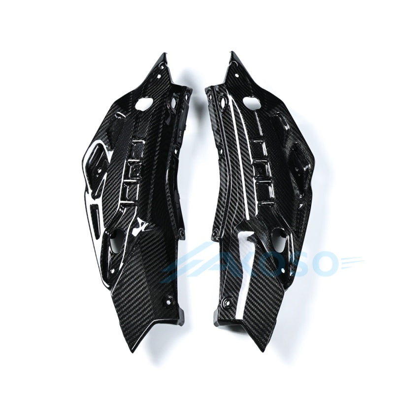 AKOSO 2024 2025 Yamaha MT09 / FZ09 Carbon Fiber Rear Inner Tail Side Seat Cover Fairing Cowling
