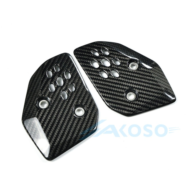 AKOSO 2025+ Yamaha MT07 Carbon Fiber Heel Guards