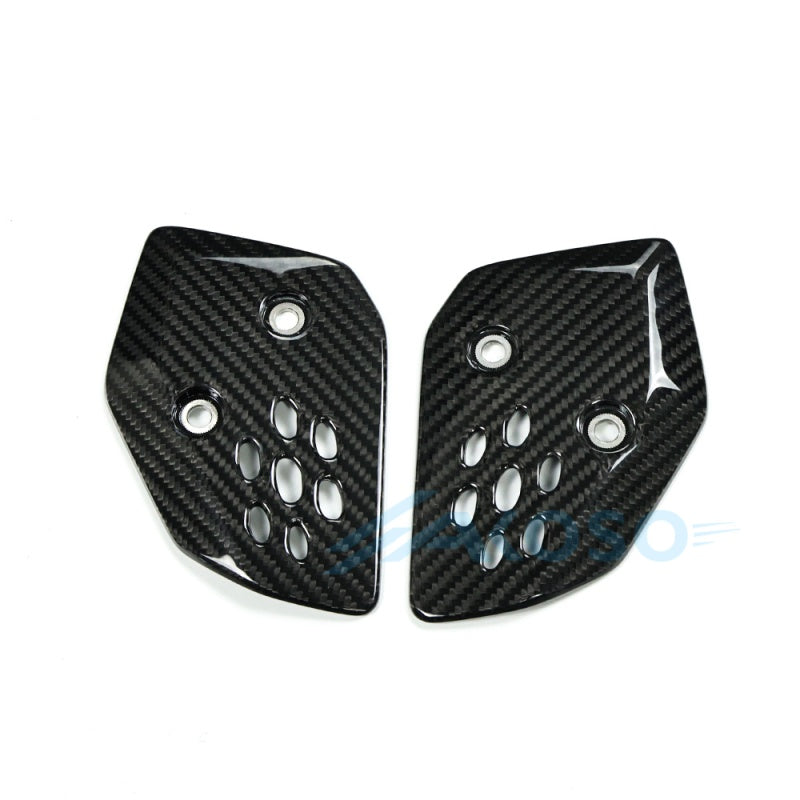 AKOSO 2025+ Yamaha MT07 Carbon Fiber Heel Guards