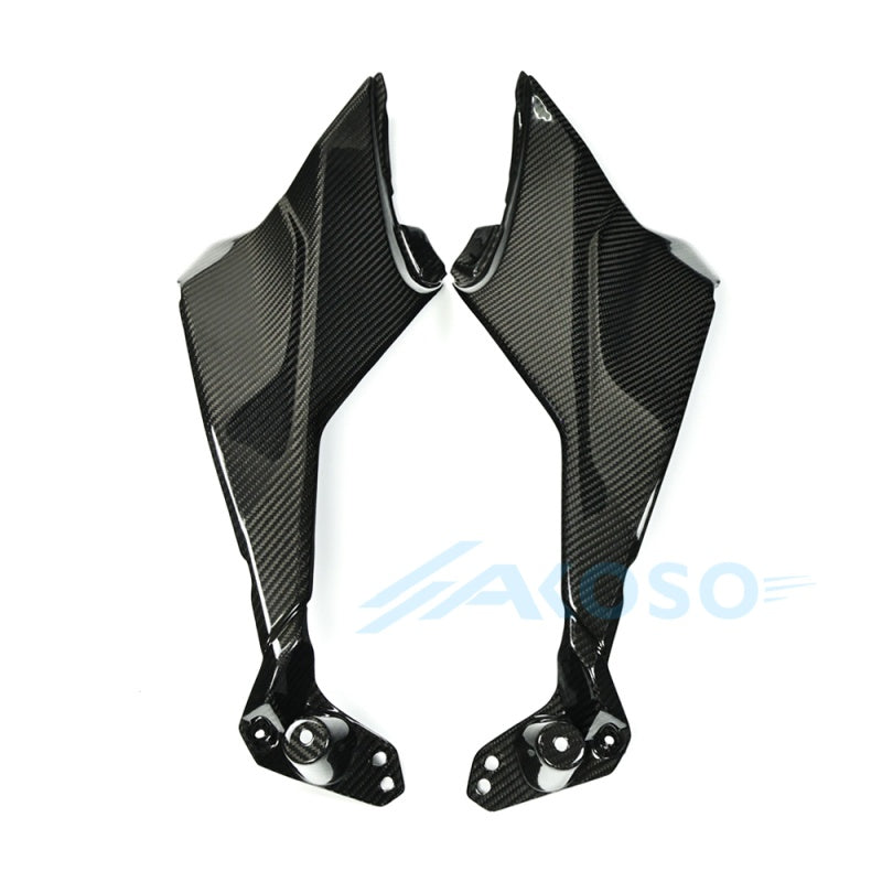 AKOSO 2021-2026 Suzuki GSX-S 1000 Carbon Fiber Side Panels Under Tank