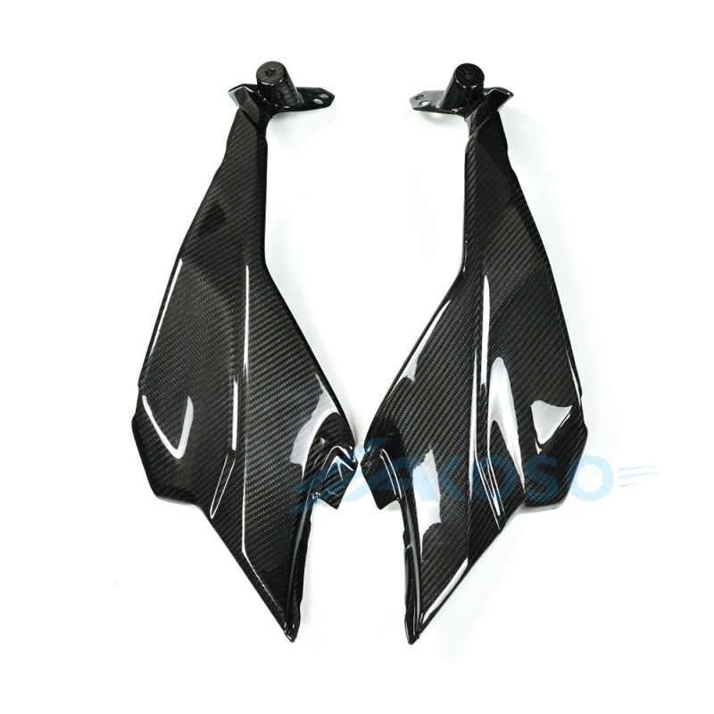 AKOSO 2021-2026 Suzuki GSX-S 1000 Carbon Fiber Side Panels Under Tank