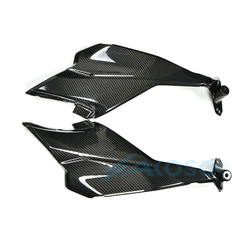 AKOSO 2021-2026 Suzuki GSX-S 1000 Carbon Fiber Side Panels Under Tank