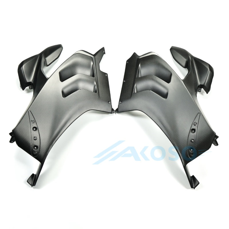 AKOSO 2018-2021 Ducati Panigale V4 V4S V4R Carbon Fiber Side Panels (Superleggera)