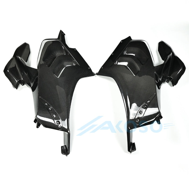 AKOSO 2018-2021 Ducati Panigale V4 V4S V4R Carbon Fiber Side Panels (Superleggera)
