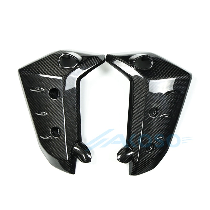 AKOSO 2025+ Yamaha MT-10 Carbon Fiber Radiator Side Fairing Panels