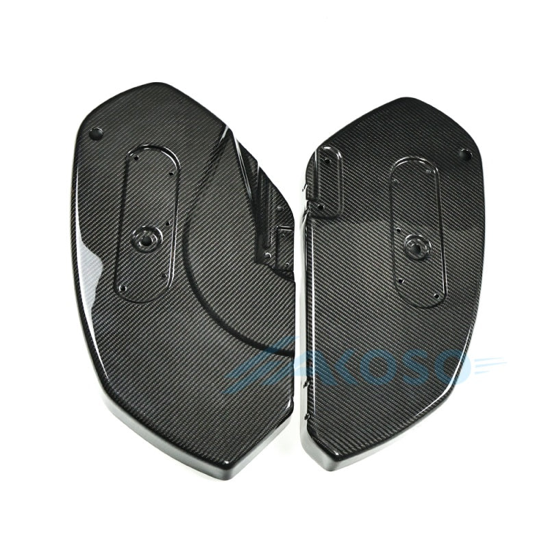 AKOSO Carbon Fiber Hard Saddlebag A Pair for Harley Davidson Softail Low Rider S ST 2022-2025