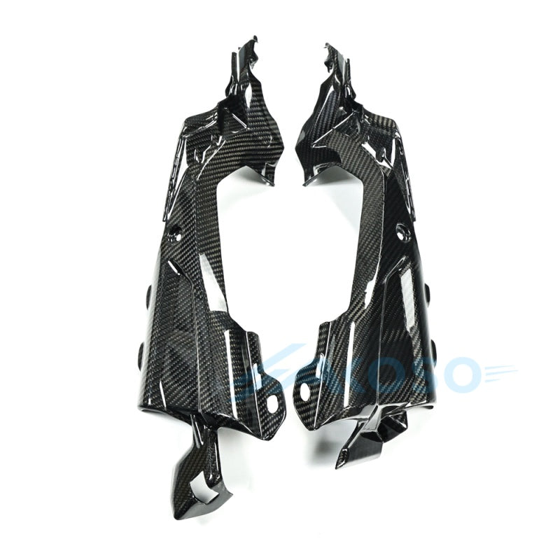 AKOSO 2021-2026 Suzuki GSX-S 1000 Carbon Fiber Side Panels Under Seat Sub-Frame