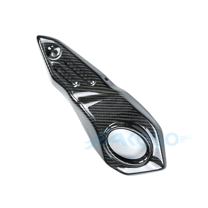 AKOSO MT09 FZ09 2017-2020 YAMAHA Carbon Fiber Exhaust Muffler Pipe Heat Shield Guard Cover Protector Fairing