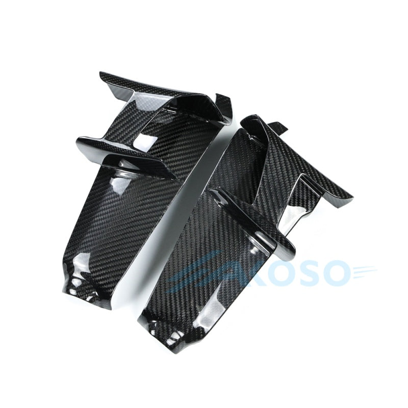 AKOSO 2021-2023 YAMAHA MT09 FZ09 Carbon Fiber Radiator Side Panels With Winglets