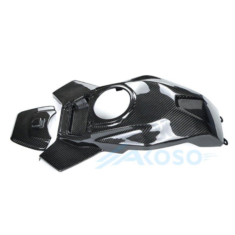 AKOSO 2024-2026 BMW M1000XR 100% Carbon Fiber Full Tank Cover