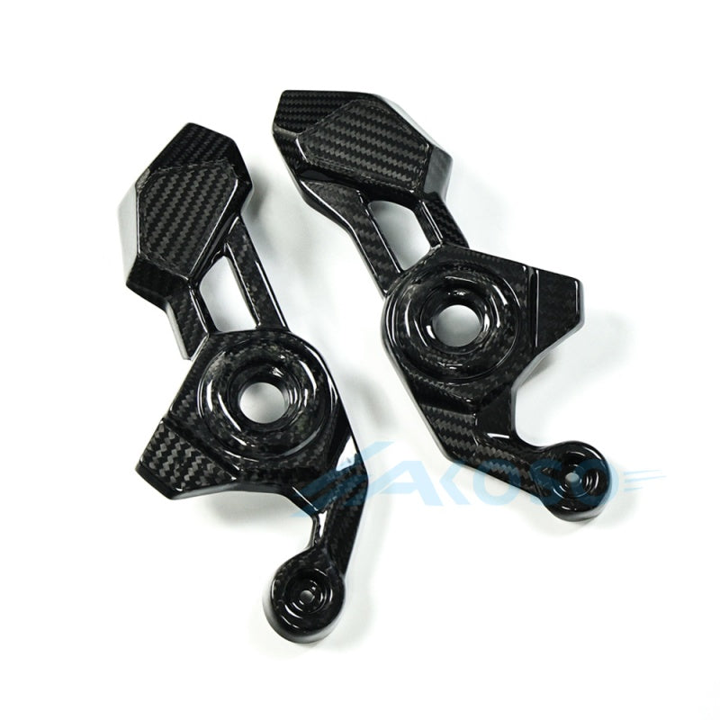 AKOSO 2025+ Kawasaki Z900 / Z900 SE  Carbon Fiber Frame Covers Rear Footpeg Side Cover