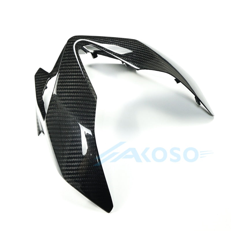AKOSO 2025+ Kawasaki Z900 Carbon Fiber Front Fairing Headlight Cover