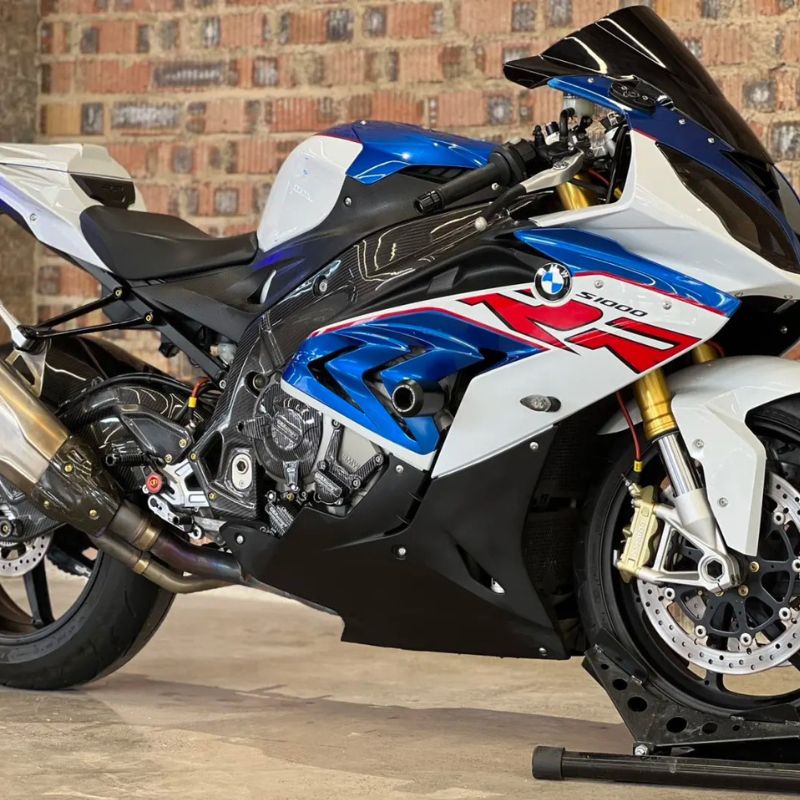 Protections de cadre et carénage en fibre de carbone AKOSO pour BMW S1000RR 2015-2018