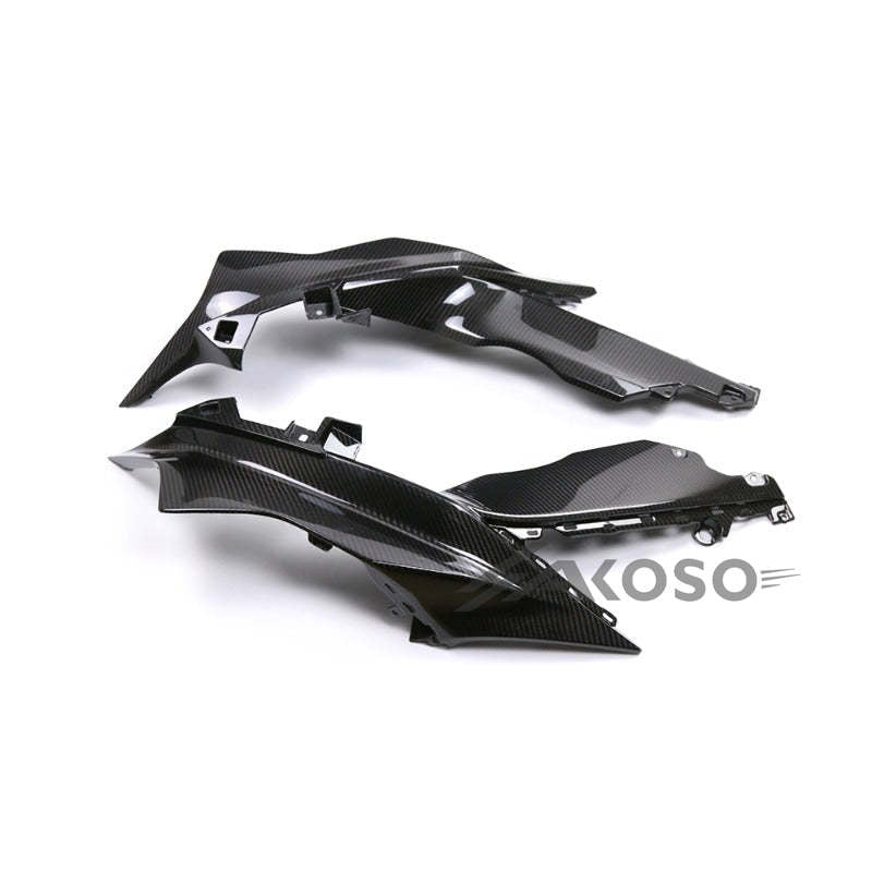 AKOSO Yamaha R3 2022-2024 Carbon Fiber Front Tank Side Fairing