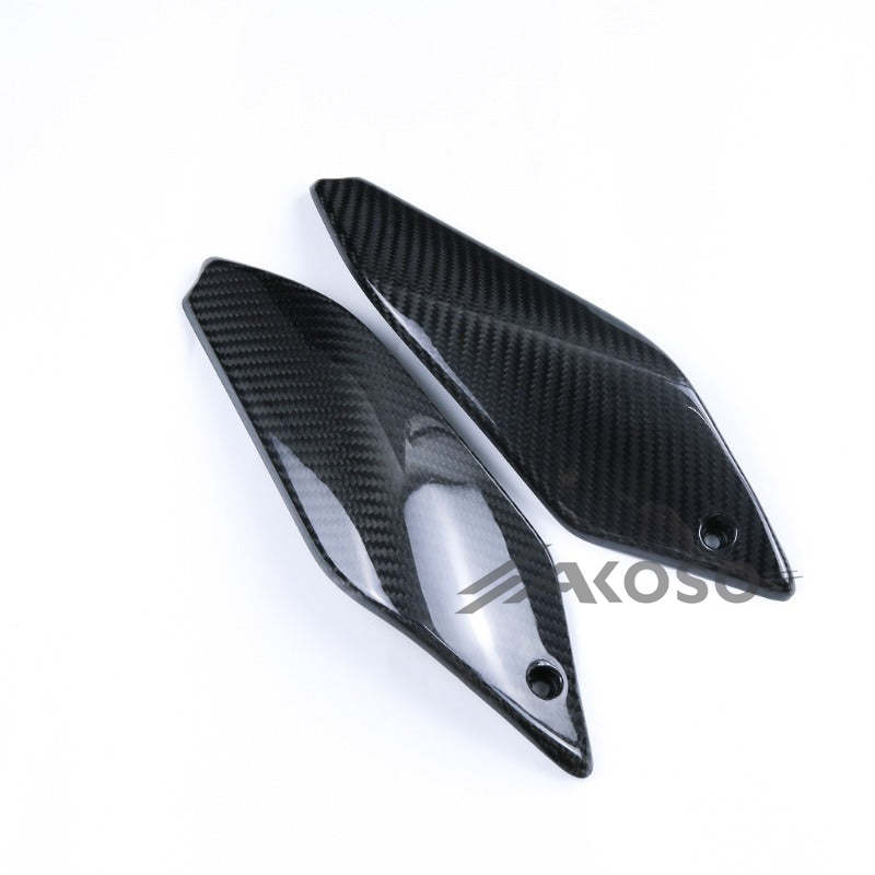 AKOSO 2012-2019 KTM 690 Duke Carbon Fiber Motorcycle Fuel Tank Side Panel Cover Fairings